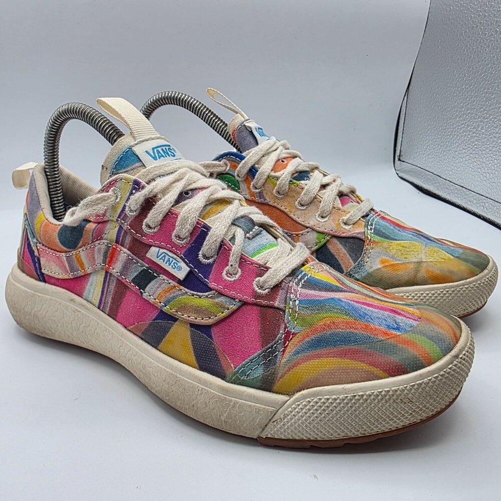 Vans UltraRange Exo SE x Chris Johanson Womens Sizse 7.5 Athletic Shoes Bright